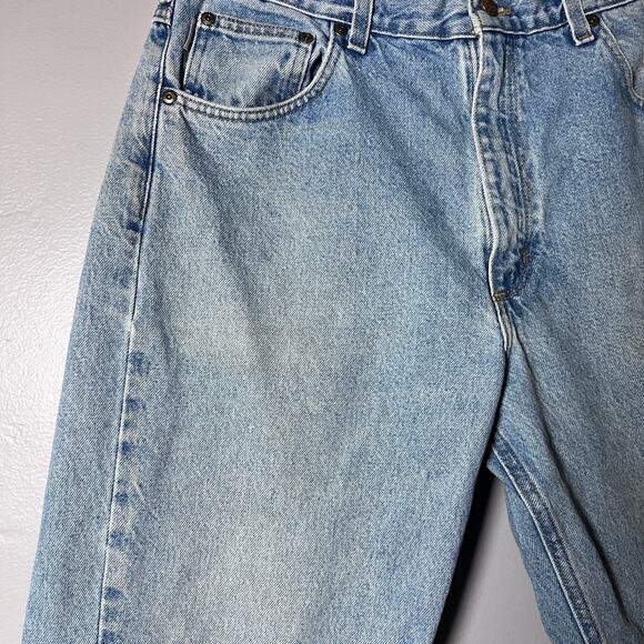 Carhartt B171 Relaxed Fit Jeans 36x34 Light Wash Distressed Workwear Denim - Picture 15 of 16